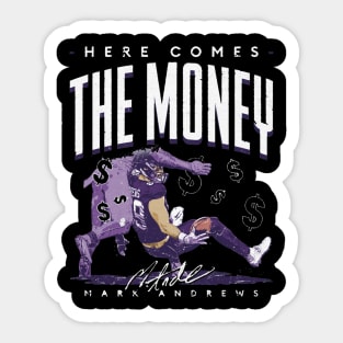 Mark Andrews Baltimore The Money Sticker